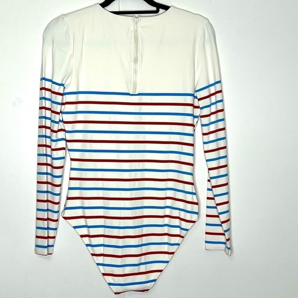 Solid & Striped NWOT Long Sleeve One Piece Swimsuit - Picture 4 of 7